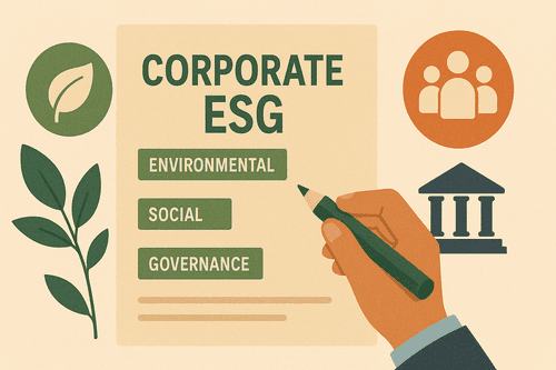 Kurumsal ESG Stratejileri ve Raporlama